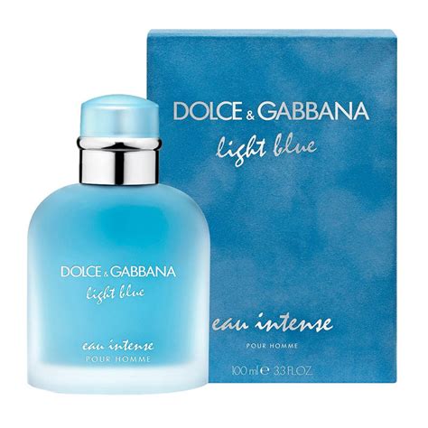 dolce gabbana light blue intense dames|d&g light blue intense men's.